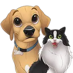 Custom Cartoon Art Wrapped Pet Canvas (7298716860512)