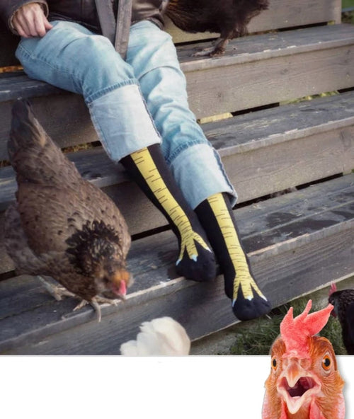 Chicken Legs Socks - Novelty Socks Funny Gift (4356124672096)
