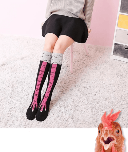 Chicken Legs Socks - Novelty Socks Funny Gift (4356124672096)