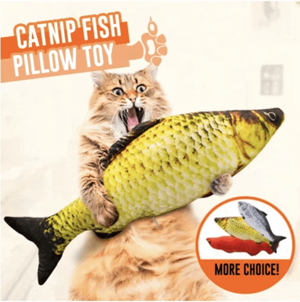 Cat Kicker Catnip Fish - XMAS SALE 50%OFF (4430108098656)