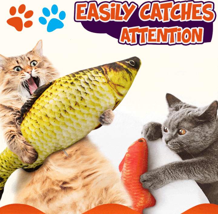 Cat Kicker Catnip Fish - XMAS SALE 50%OFF (4430108098656)