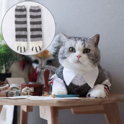 (Black Friday Hot Sale) - Winter Cat Claws Warm Socks (4430457700448)