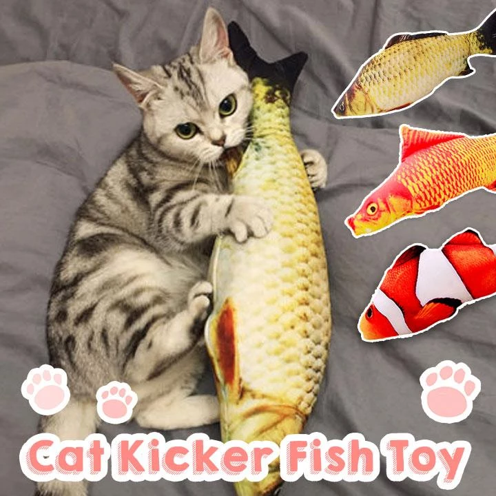 Cat Kicker Catnip Fish - XMAS SALE 50%OFF (4430108098656)