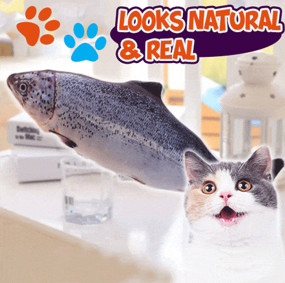 Cat Kicker Catnip Fish - XMAS SALE 50%OFF (4430108098656)