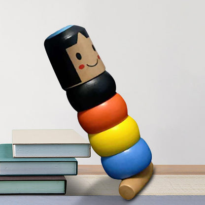LITTLE WOODEN MAN WHO YOU CAN'T BEAT INTERESTING MAGIC TOY（Not much stock, hurry up!!) (4354884206688)