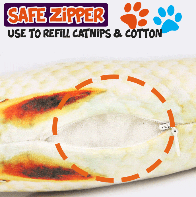 Cat Kicker Catnip Fish - XMAS SALE 50%OFF (4430108098656)